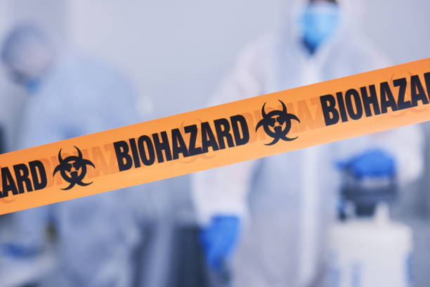 Professional Drug Lab Cleanup technician working in Parker City, IN